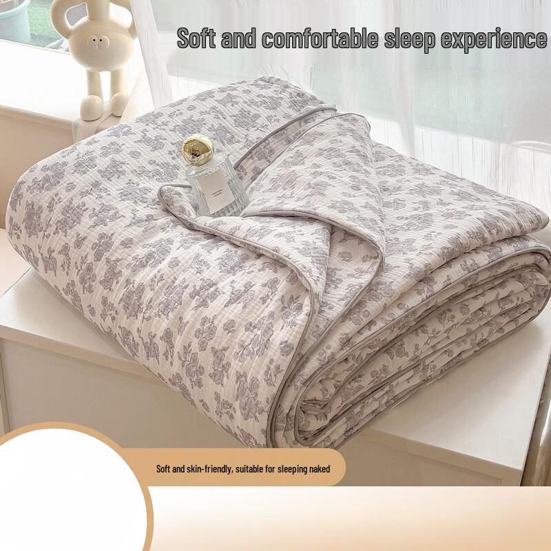 LISM Wrinkled Cotton Gauze All-Season Quilt