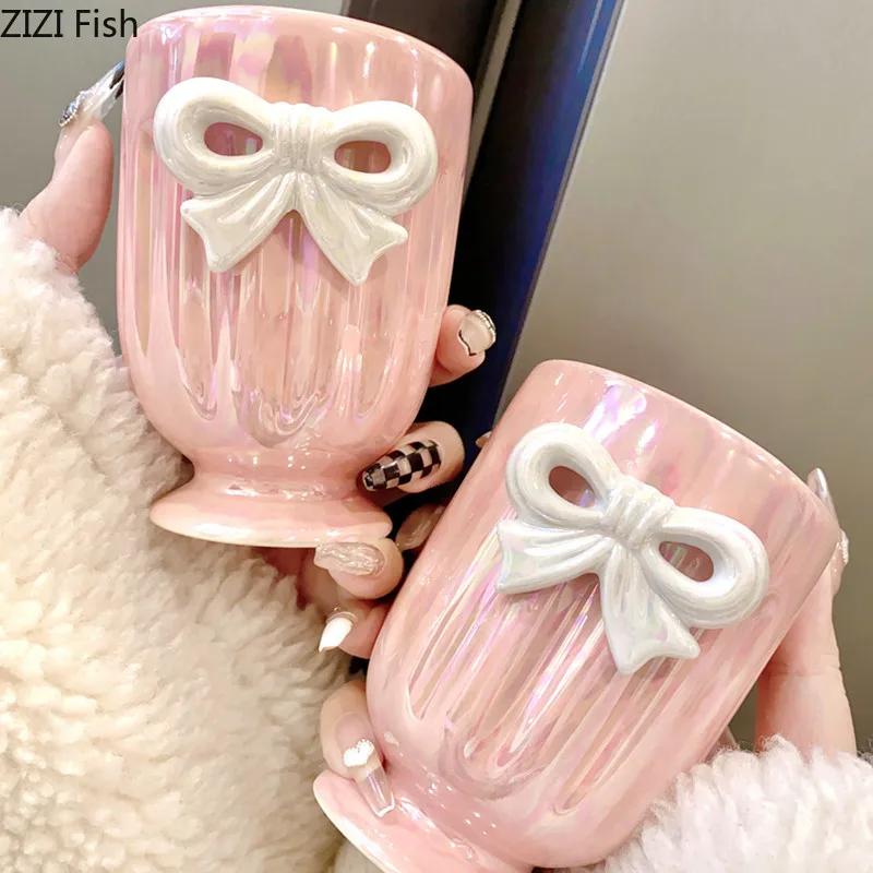 Zestaw łazienkowy Bowknot Kubek do płukania ust Dozownik mydła Mydelniczka Ceramiczny zestaw do mycia zębów Uchwyt na szczoteczki do zębów Zestaw akcesoriów łazienkowych hotelowych