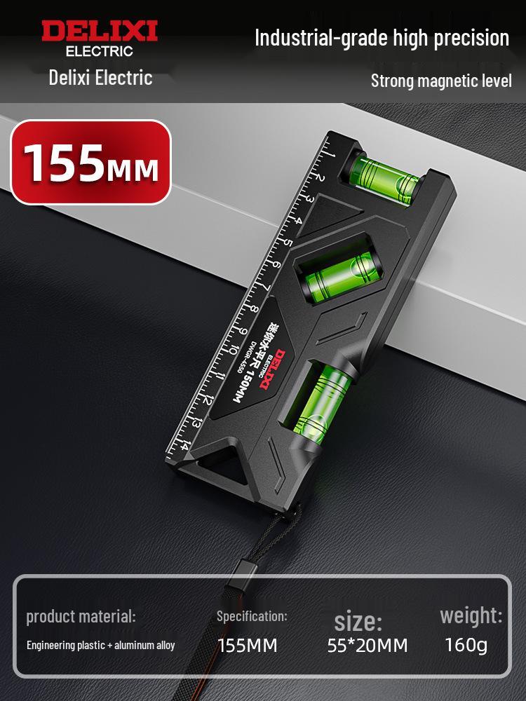 Delixi Hochpräzisions Mini Magnetischer Wasserwaage