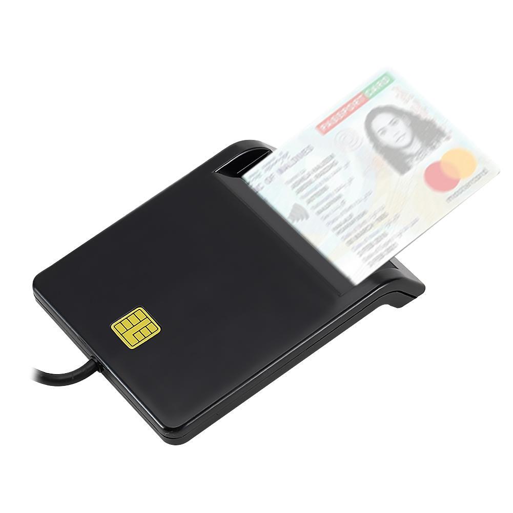 Buy USB Smart Card Reader DNIE ATM CAC IC ID SIM Card Reader for