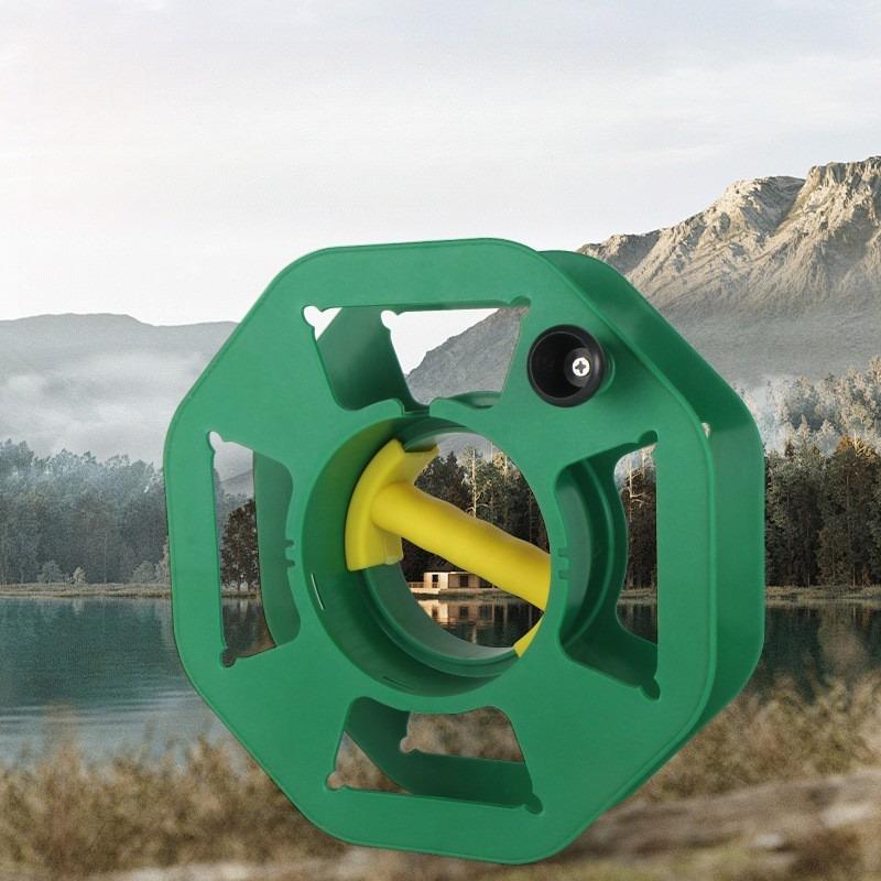

Катушка для кабеля Rolling Line Практичный органайзер для кабелей Катушка для хранения кабелей Термостойкое колесо для хранения кабелей Рукоятка с большим рычагом Катушка для хранения шнуров Катушка для силового кабеля зелёный