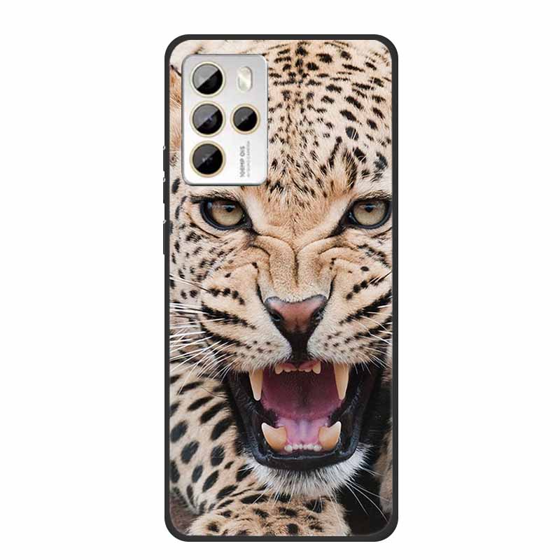 For HTC U23 Pro 5G Case Animals Silicone Soft TPU Phone Cases For HTC U23 Pro 2023 HTCU23 2QCB100 Protector Cartoon Wolf Coque