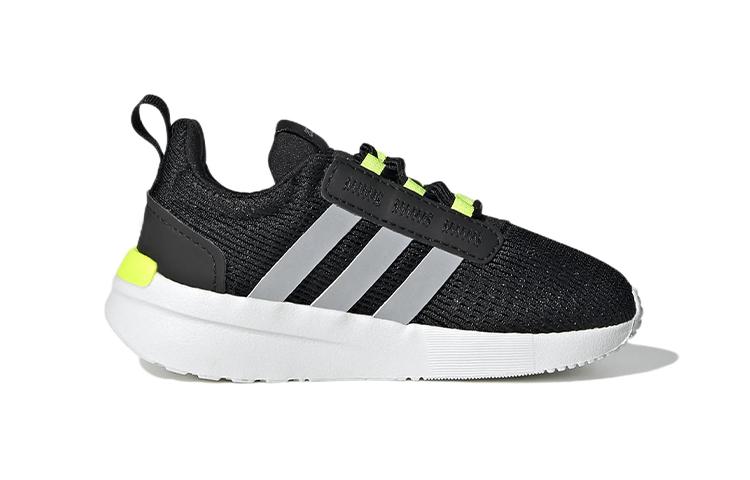 adidas Neo Racer TR21 Abrasion Resistant Breathable Low Top Toddler Shoes Black Infant And Toddler GZ3363
