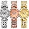 Diamond Decoration Diamond Watch Rhinestone Inlaid Butterfly Surface Watch  For Women