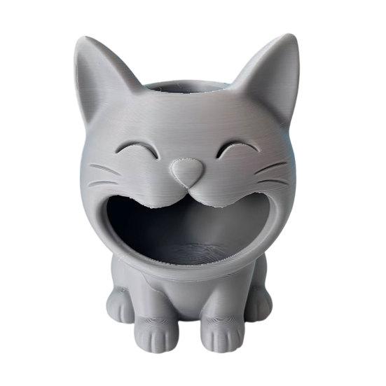 3D Printed Cat Shaped Cute Cat Candy Bowl Storage