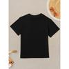 European Sizes Christmas Call Duck Graphic Kid T-Shirt | Casual, Trending Tees Tops for Kids, Crew Neck, Short Sleeve, All-season