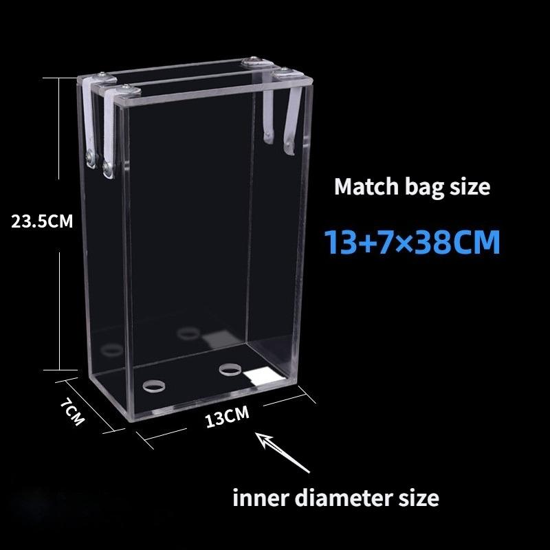 Square Rice Brick Cereal Crop Mold Shaping Transparent Acrylic Rice Brick Bags Mold Coarse Grain Packaging Vacuum Bag Forming Box Molds