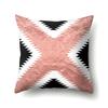 Polyester Pillow Case Automobile Decoration Home Printed Pillow Case Automobile Sofa Simple Waist Cushion Cover