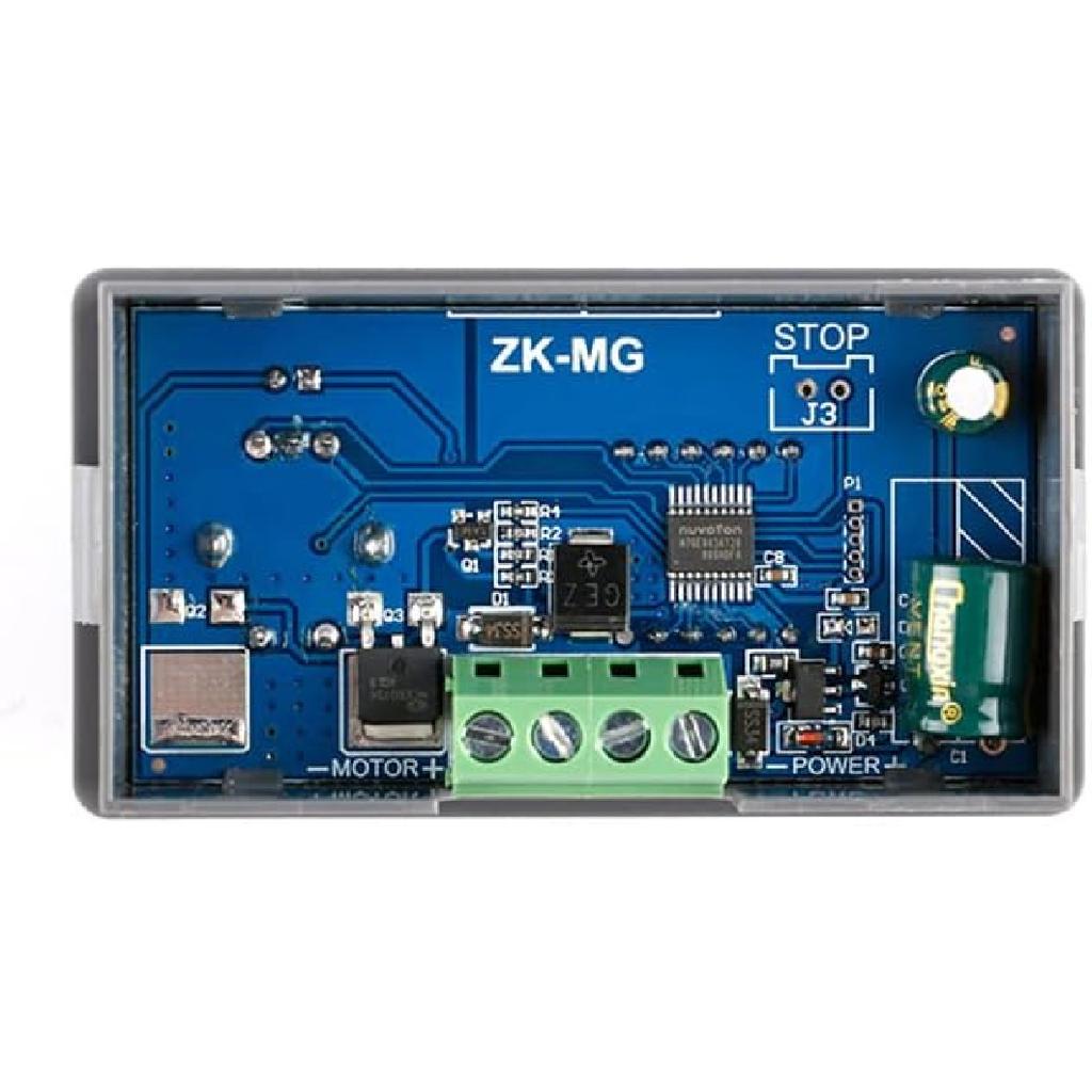 2Pcs ZK-MG PWM Motor Driver DC 5V 12V 24V Motor Speed Controller Adjustable Speed Regulator Digital Encoder Duty Cycle Frequency Housing with