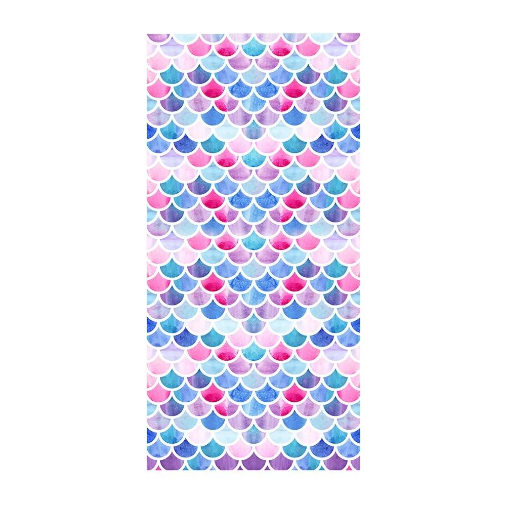 Fish Scales Large Bath Towels No Sand Free Quick Dry Towel Summer Swimming Xxl Beach Towel Surf Poncho Microfiber Bath Towel