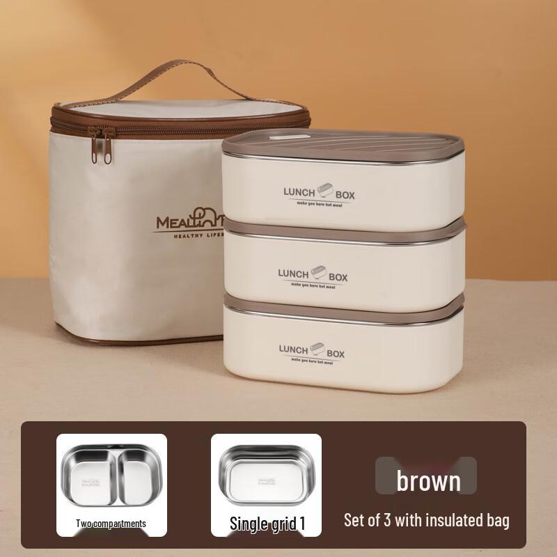 

ZISIZ Electric Heated Insulated Lunch Box Set