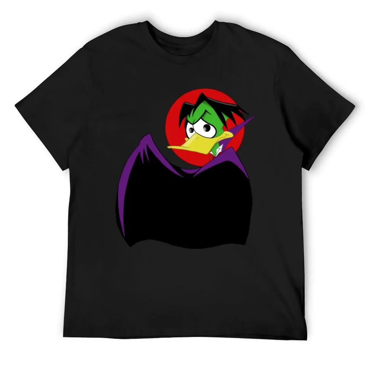 Vintage Count Duckula Awesome For Movie Fans T-Shirt hippie clothes basketball graphic tees vintage clothes mens cotton t shirts XXXXXL разноцветный