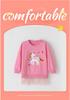 European Style Unicorn Embroidered Mesh Pullover Hoodie for Girls - Knitted Cotton Base Layer for Kids