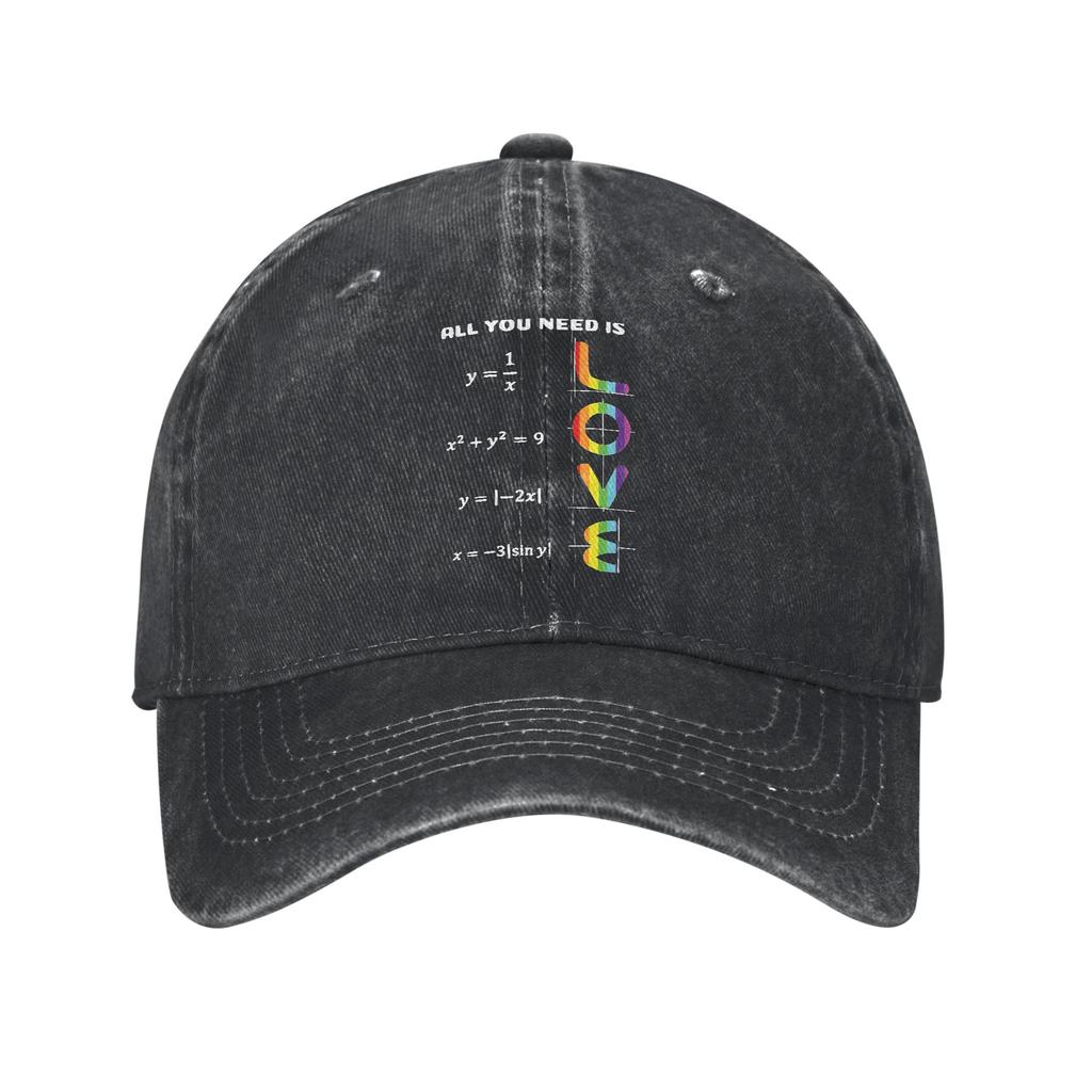 Równość LGBT Duma Świadomość dla Gejów Czapka z Daszkiem Unisex Kobiety Zniszczony Jeans Prany Snapback Kapelusz Outdoor Regulowany Czapki Kapelusz