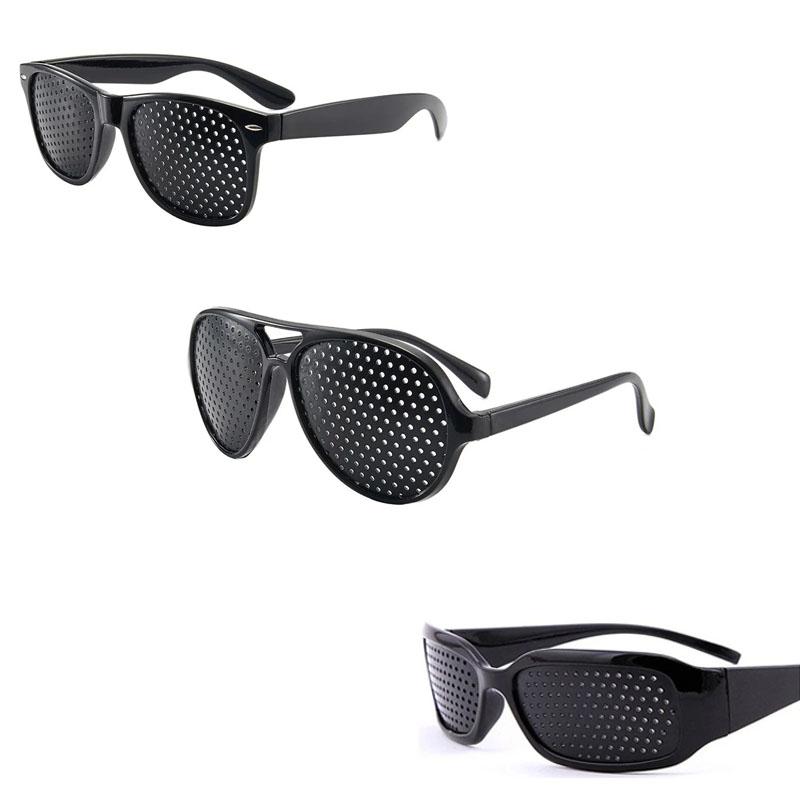 Sehpflege Tragbare Korrekturbrille Verbesserer Stenopäische Lochbrille Anti-Ermüdungs-Augenschutzbrille