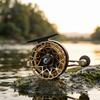 Fishing Reel with Two-Modemode Control All-Metal Slim-Profile