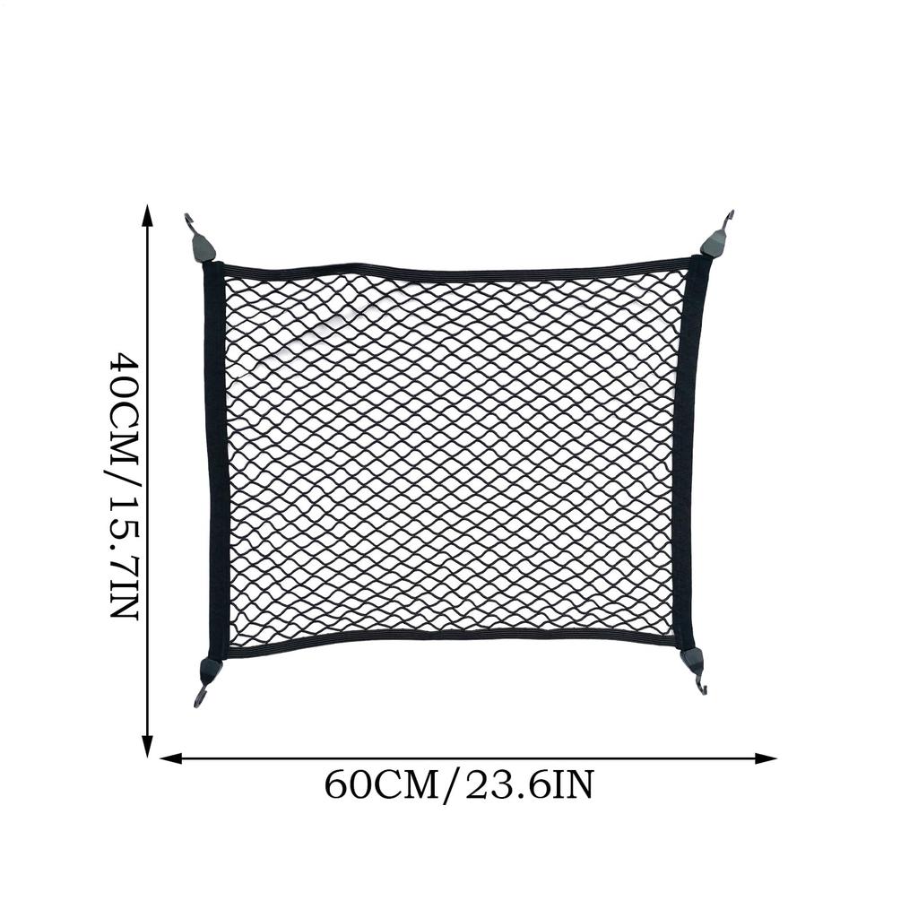 Car Trunk Protection Net, Trunk Mesh Net Organizer, Abrasion Resistant Automotive Organization, 60x70cm, Easy