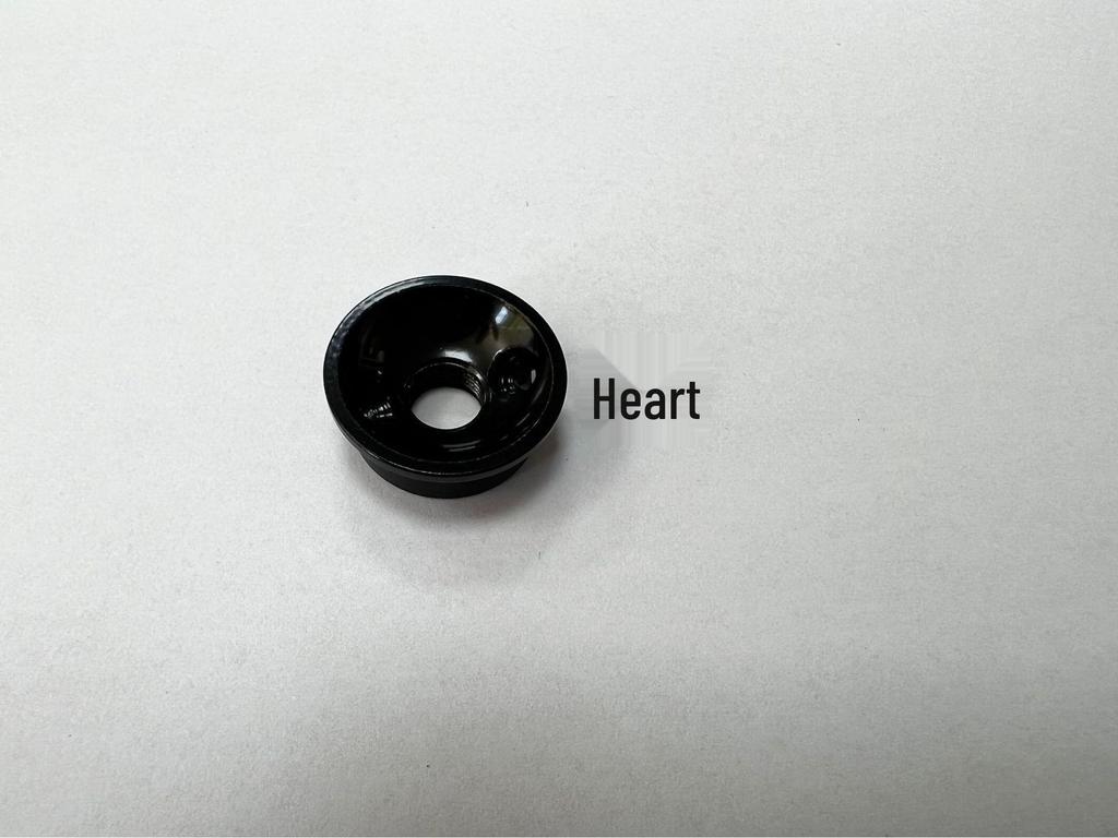 TELE Thickened Round Electric Guitar Jack Holder and Gasket Plate