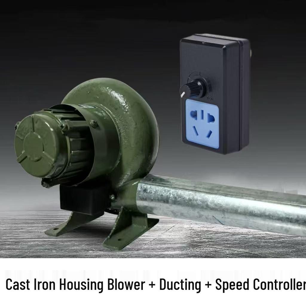 Centrifugal Pure Copper Electric Blower for Home, BBQ, and Industrial Use