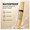 BMBN Curl Volume Mascara, Waterproof Smudge-Proof Black Mascara, Lengthening Thick Curly Eyelashes, Fiber Mascara for Long Lasting Eye Makeup