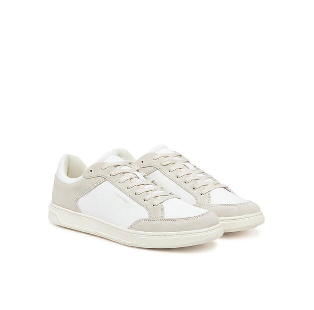 Мужские кроссовки Calvin Klein Low top lace up repreve mix hm0hm01802 белые