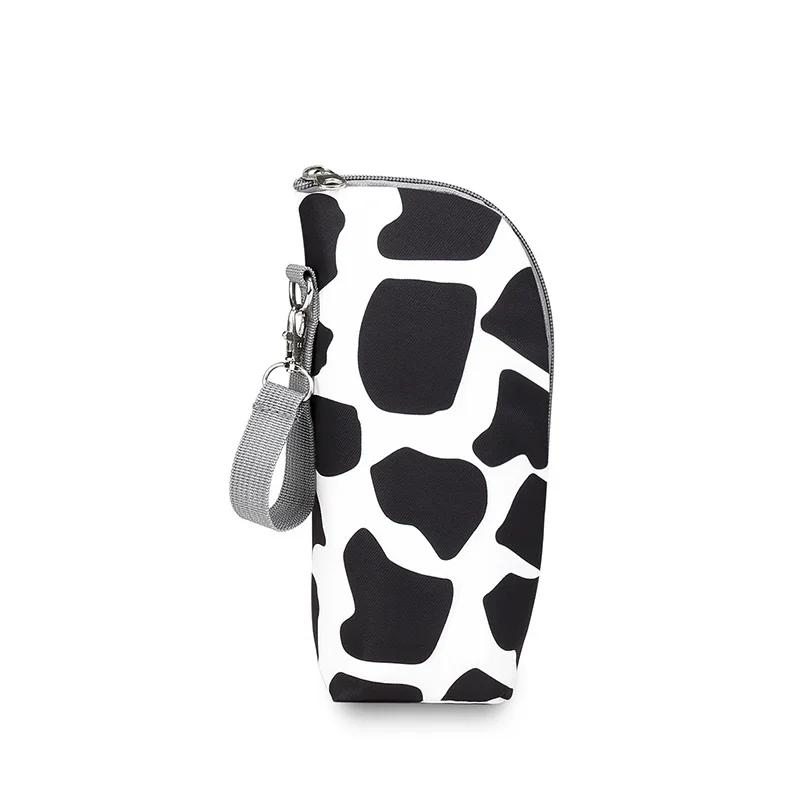 Bolsa para Biberones Portátil Calentador de Biberones para Mamá Molde de Aluminio para Alimentación de Bebés Aislamiento Bolsa para Colgar en el Cochecito para Salidas