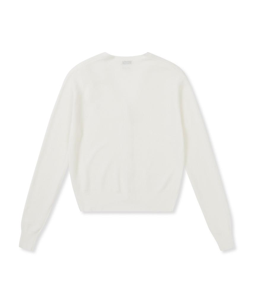 CLOVE [25Ss Clove] Summer Cardigan (White)