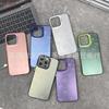 Pink Bow for Apple 15 Colored Silver iPhone14Pro Creative 11promax Matte 16 Protective Cover 17