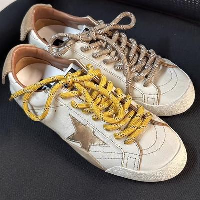 Ster kleine vuile schoenen maken oude kleine witte schoenen dames 2025 herfst nieuwe vuile schoenen ronde neus board schoenen casual morele trainingsschoenen tide