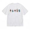 Women's Fashion Classic T-Shirt Artistic Drink Series Gradient Design Tee
