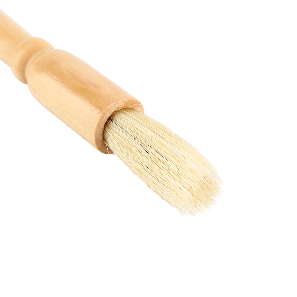 Coffee Grinder Machine Cleaning Brush Solid Wooden Handle Practical Cleaner Tool Accessory