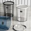 Transparent PET Lidless Trash Can