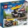 LEGO City Kajak und Auto 60240 Block Toy Boys Auto Offroad