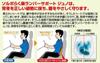 Sanshin Kosan Sorbo Easy Lumbar Support Black