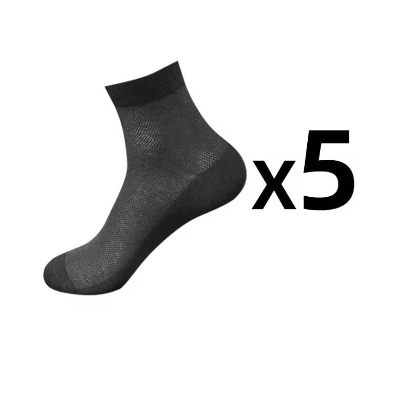 

10PCS=5Pairs Loose Mouth Socks Diabetic Prevent Varicose Veins Cotton Comfortable Older Hypertensive Patients Fat Man Socks Gift One Size