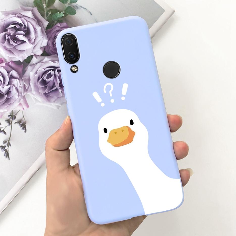 For Huawei Nova 3i Case INE-LX1 Cute Astronauts Cover Soft Silicone Phone Case For Huawei P Smart Plus 2018 Nova3i Fundas Bumper