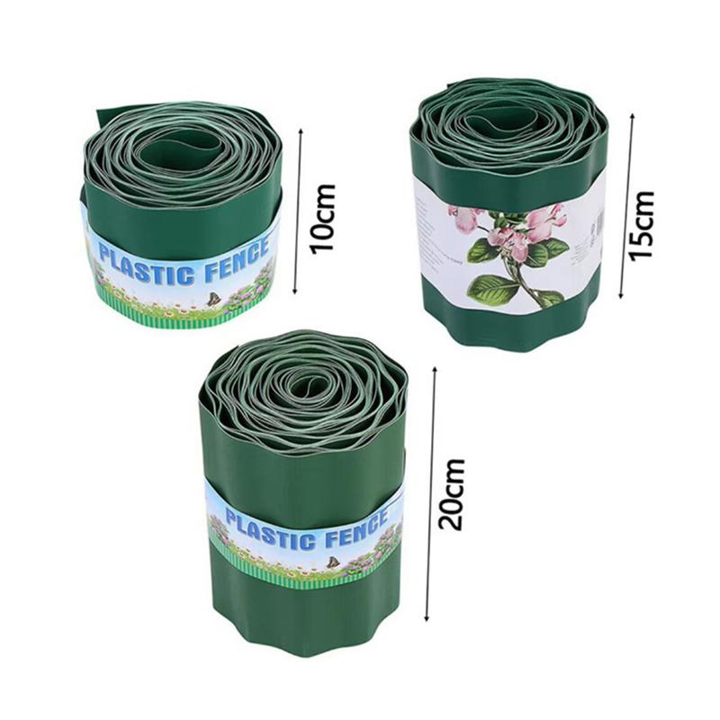 Gartenzaun, flexibel, zufälliges Zuschneiden, gewelltes Design gegen eindringendes Unkraut, Garteneinfassung, Gartendeko
