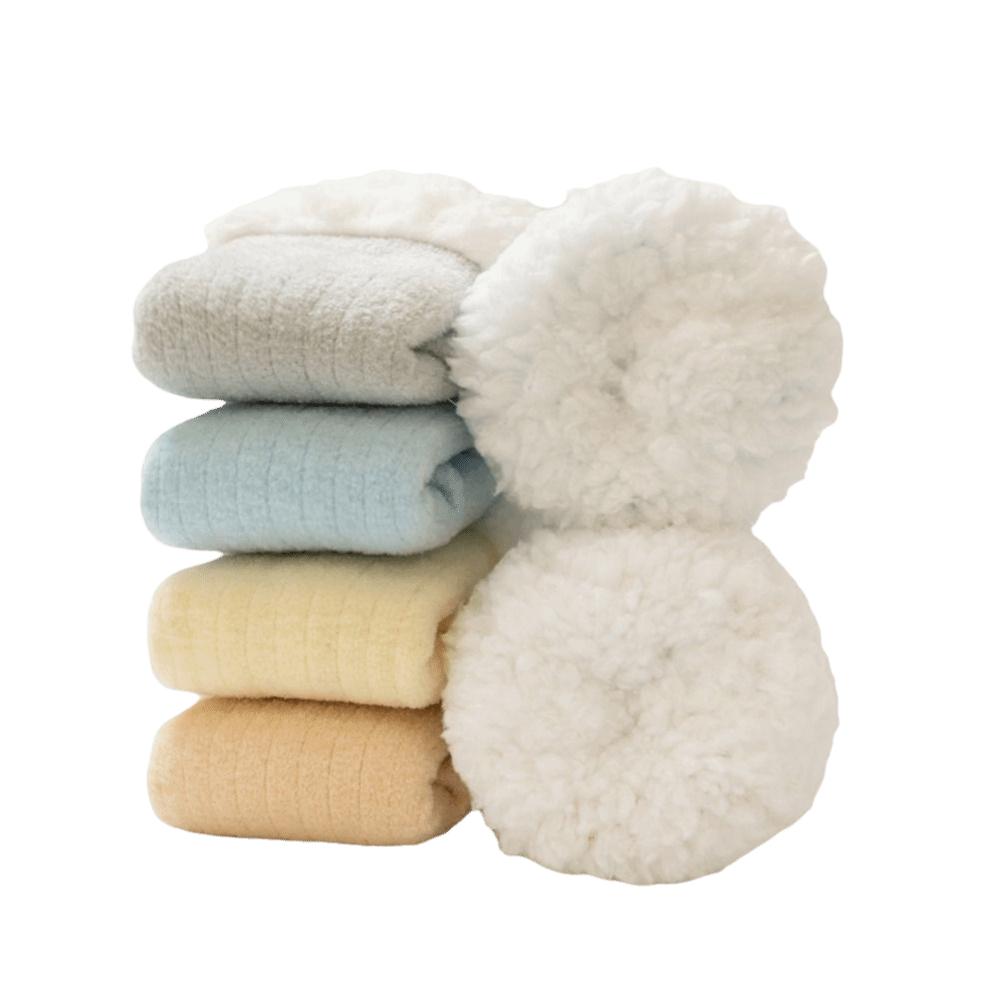 Boneless Thickened Warm Children's Socks Non-squeezing Plush Socks for Boys Gifts Mid-calf Socks