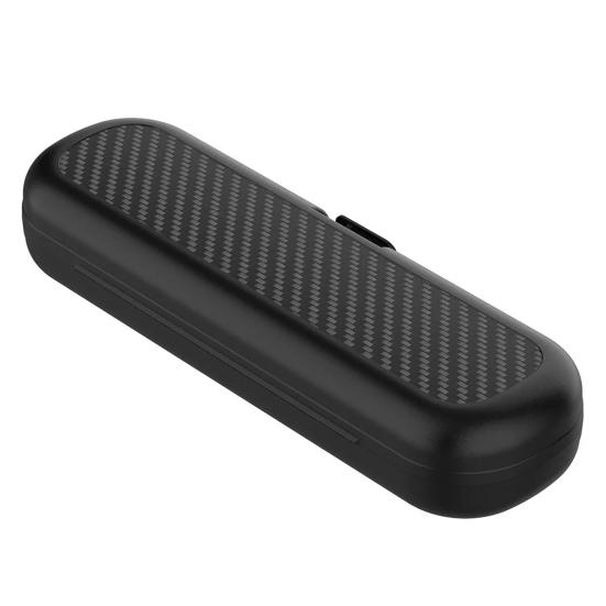 

Дорожный футляр для электрической зубной щетки Oral-B, портативный пылезащитный держатель для зубной щетки с пряжкой, защитный контейнер для переноски чёрный