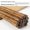 ZISIZ Wenge & Red Sandalwood Chopsticks, 10 Pairs