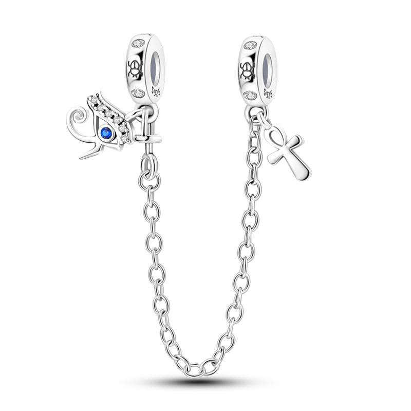 Newcopper Sparkling Zircon Devil'S Eye Horus' Eye Best Wishes Lucky Charms Beads Fit Pan Original Bracelets Diy Jewelry