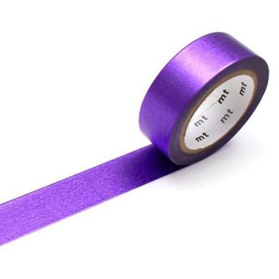 Masking Tape - MT MASKING TAPE - Violet - 15 mm - 7 m - Papier Washi Métallisé
