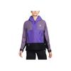 Nike ACG Cascade Rains Half-Zip Logo Print Hooded Jacket Women Jackets Purple DN3912-579