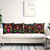 Floral pattern printed pillowcase Mexican style home furnishing room decoration cushion cover living room sofa cushion cover