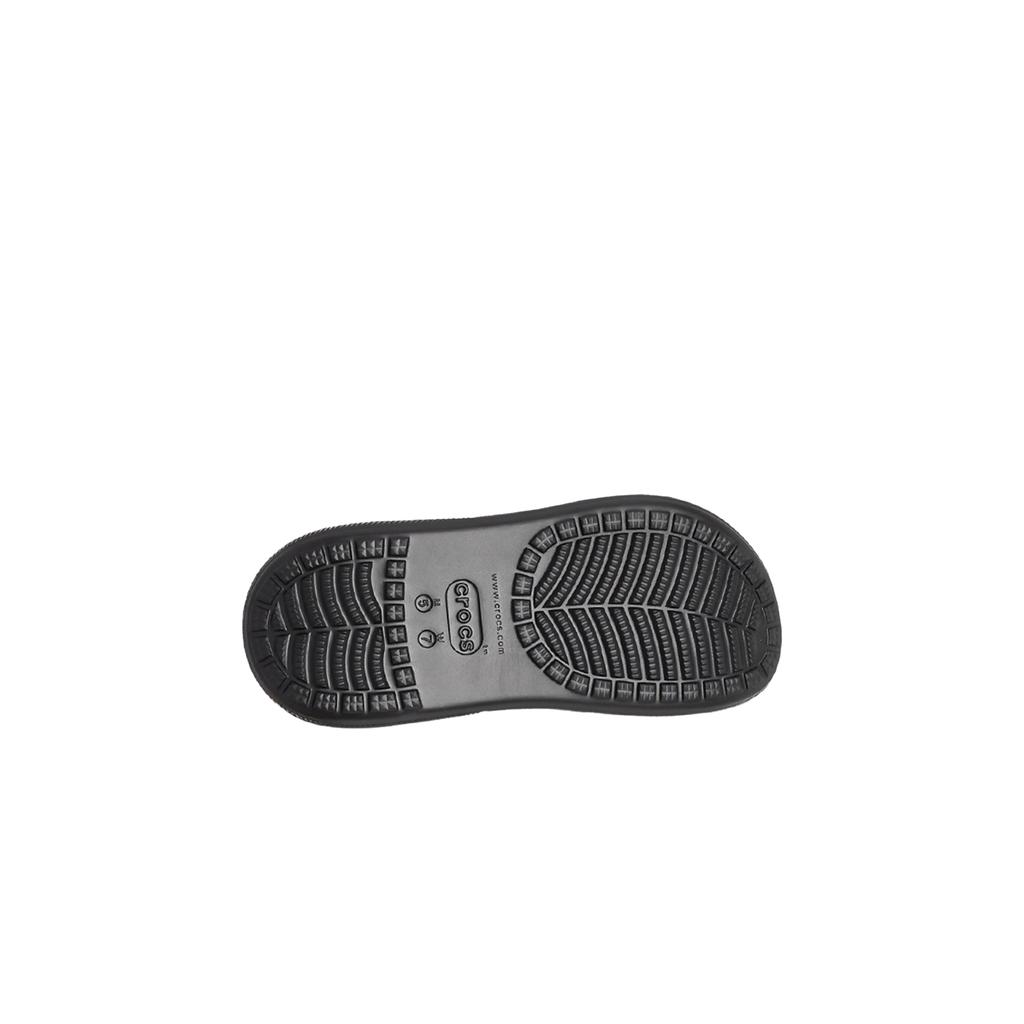 Crocs Crush Clog EVA Silver Thorn Butterfly Four-pointed Star Lock Buckle Fashionable Unique Sweet Cool Dark Clogs Unisex Black
