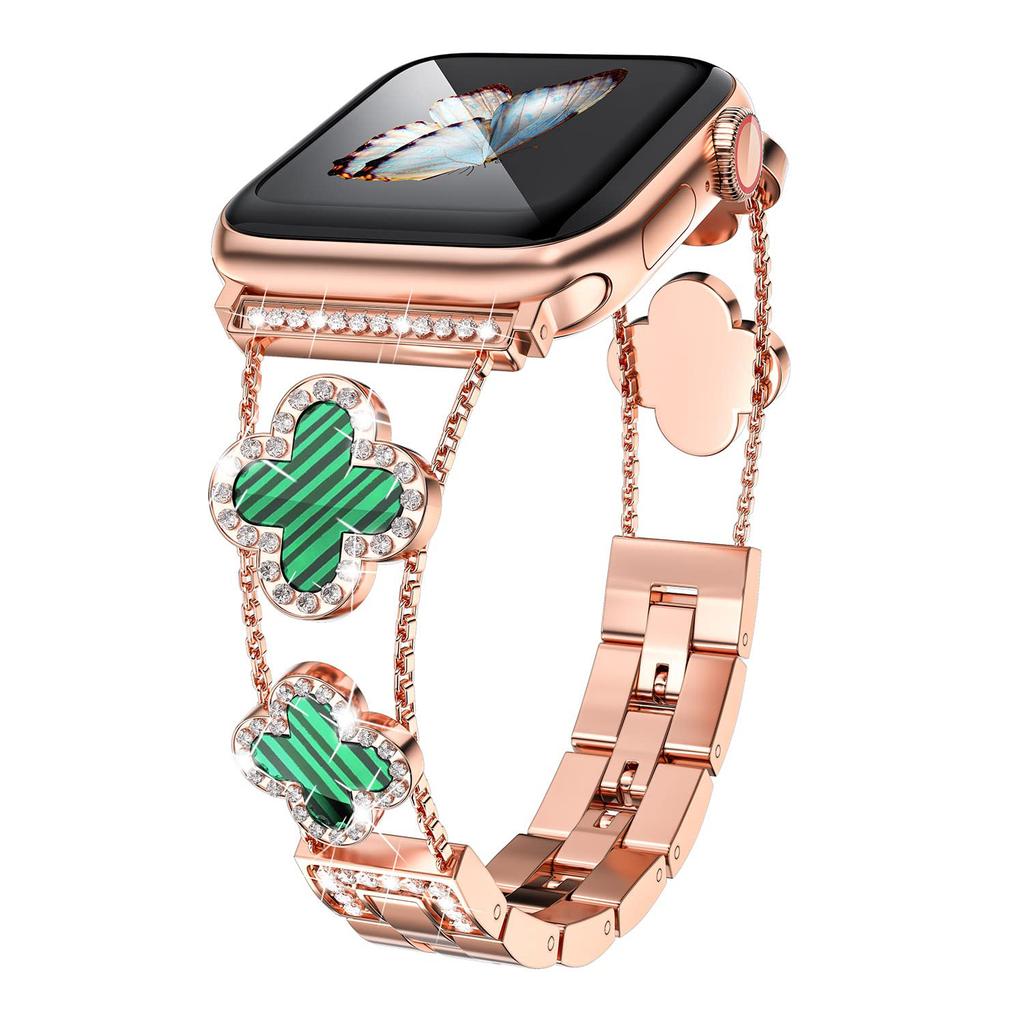 Bling Diamond Band for Apple Watch Straps 40mm 42mm 41mm 38mm 46mm 44mm 45mm 49mm Metal Bracelet iWatch Ultra 2 Series 10 8 9 Se