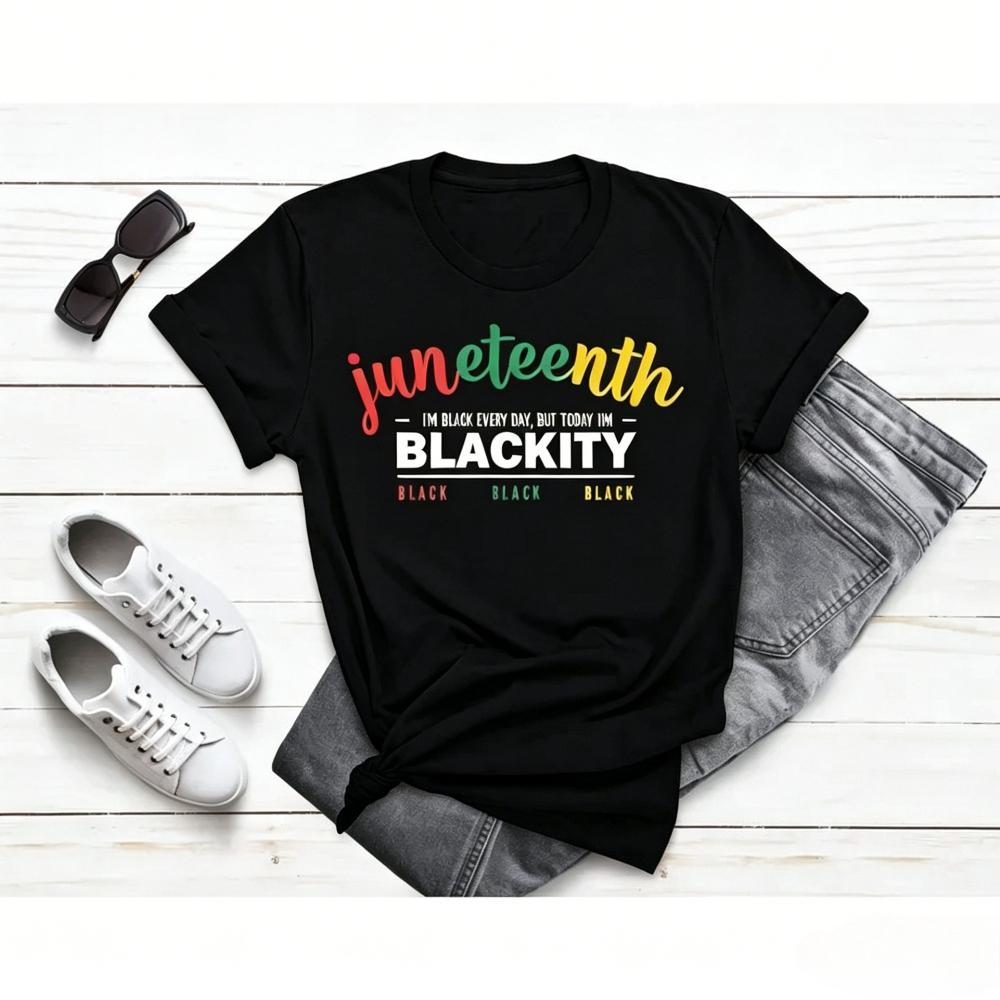 Juneteenth 1865 TShirt Black History Freedom Day Tee Black Lives Matter Shirt Independence Day Black Freedom Unisex Unisex Tops