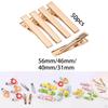 50 pieces Hair Clips, Flat Duck Bill Hairpins Hairclips, for Styling DIY Accessories Salon Bows
