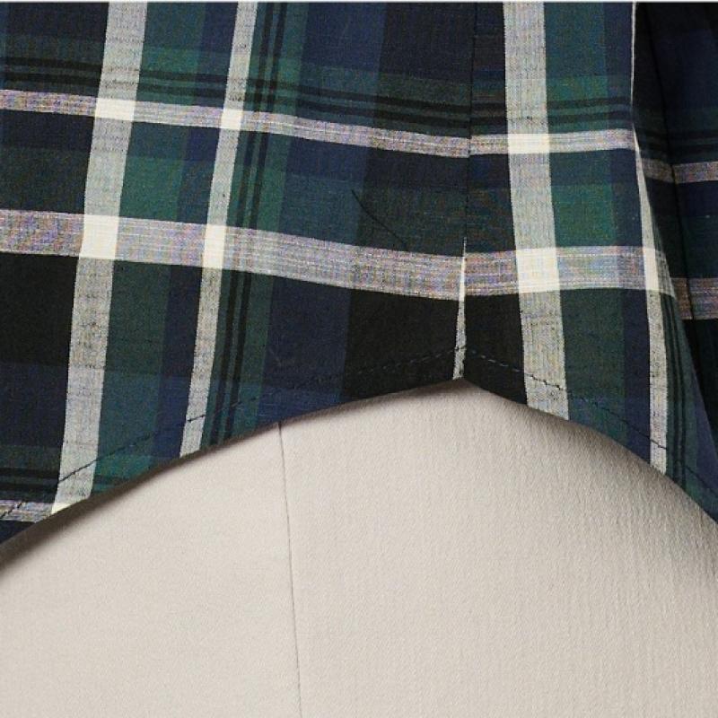 BCBG Classic Check Pocket Shirt B4f7b412