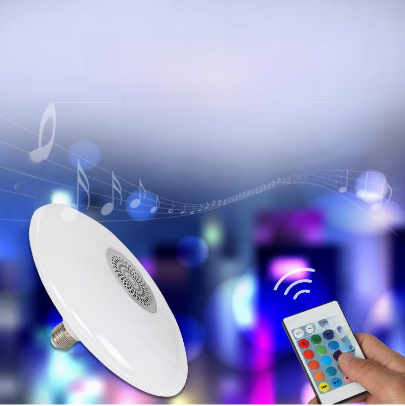 High-Power LED UFO Bluetooth Colorful Music Light Bulb